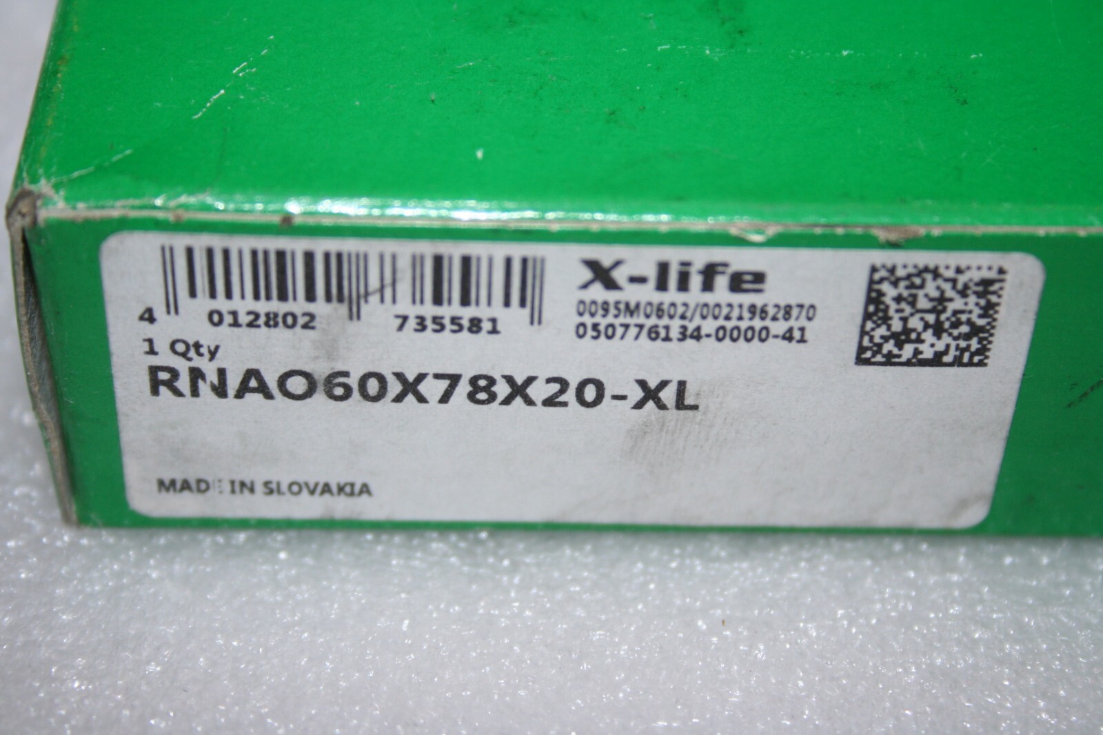 INA RNAO60X78X20-XL Needle Roller Bearing, 60mm X 78mm X 20mm * NEW *