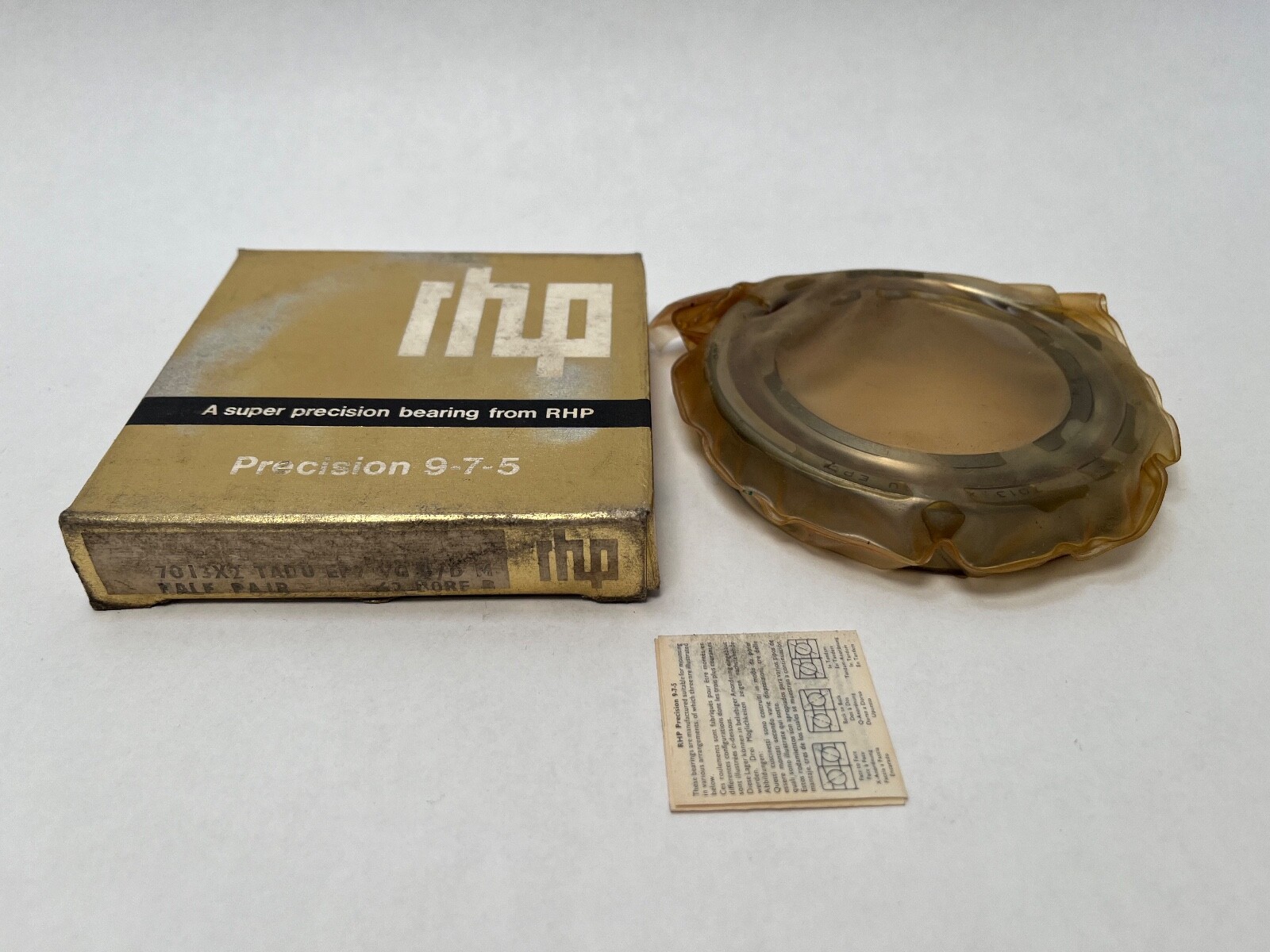 RHP 7013CTSULP4 Bearing 65x100x18mm 7013C 7013-C-T-SUL-P4 England