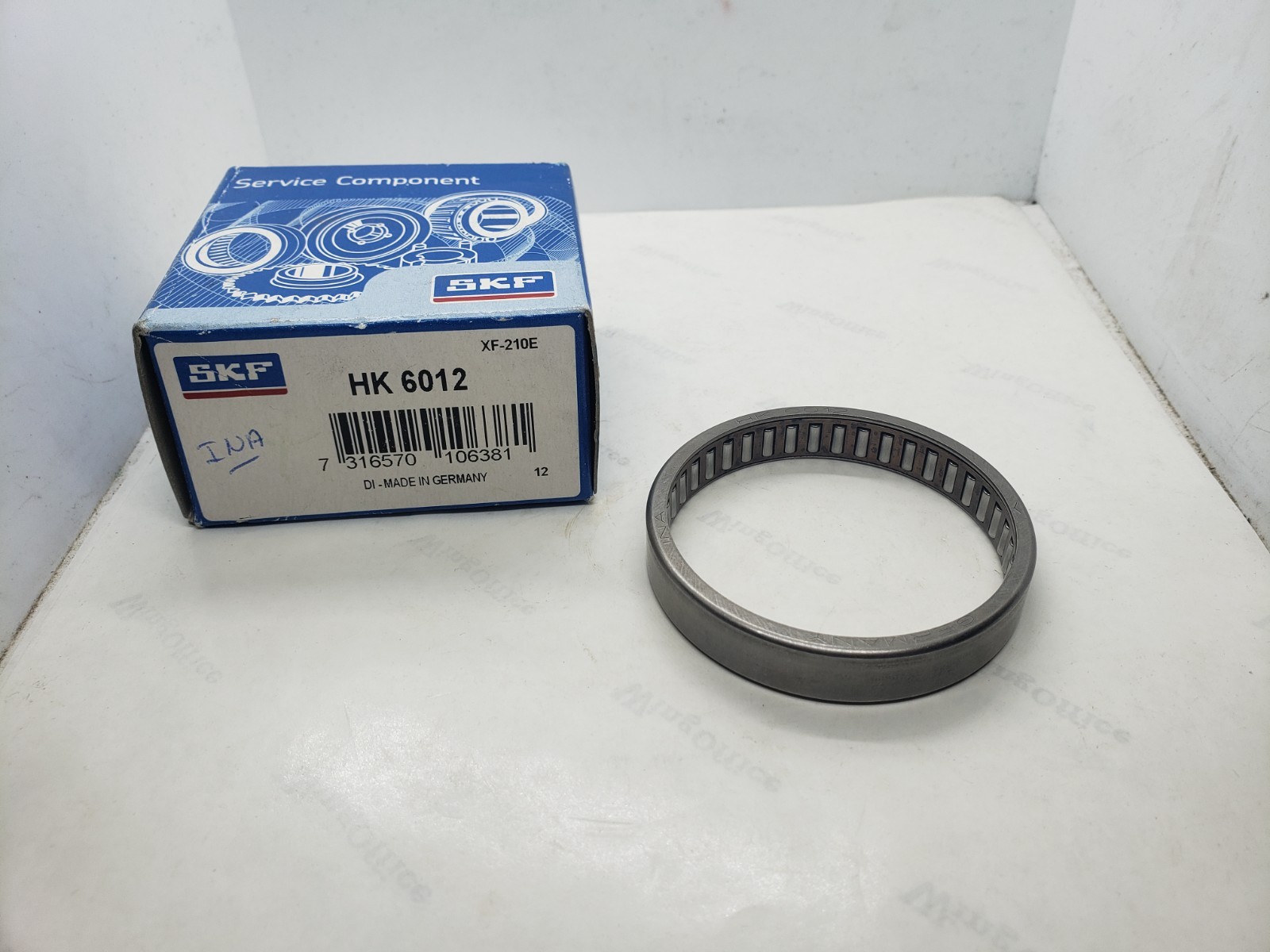 SKF HK 6012 DRAWN CUP NEEDLE ROLLER BEARING 60x68x12mm, NIB