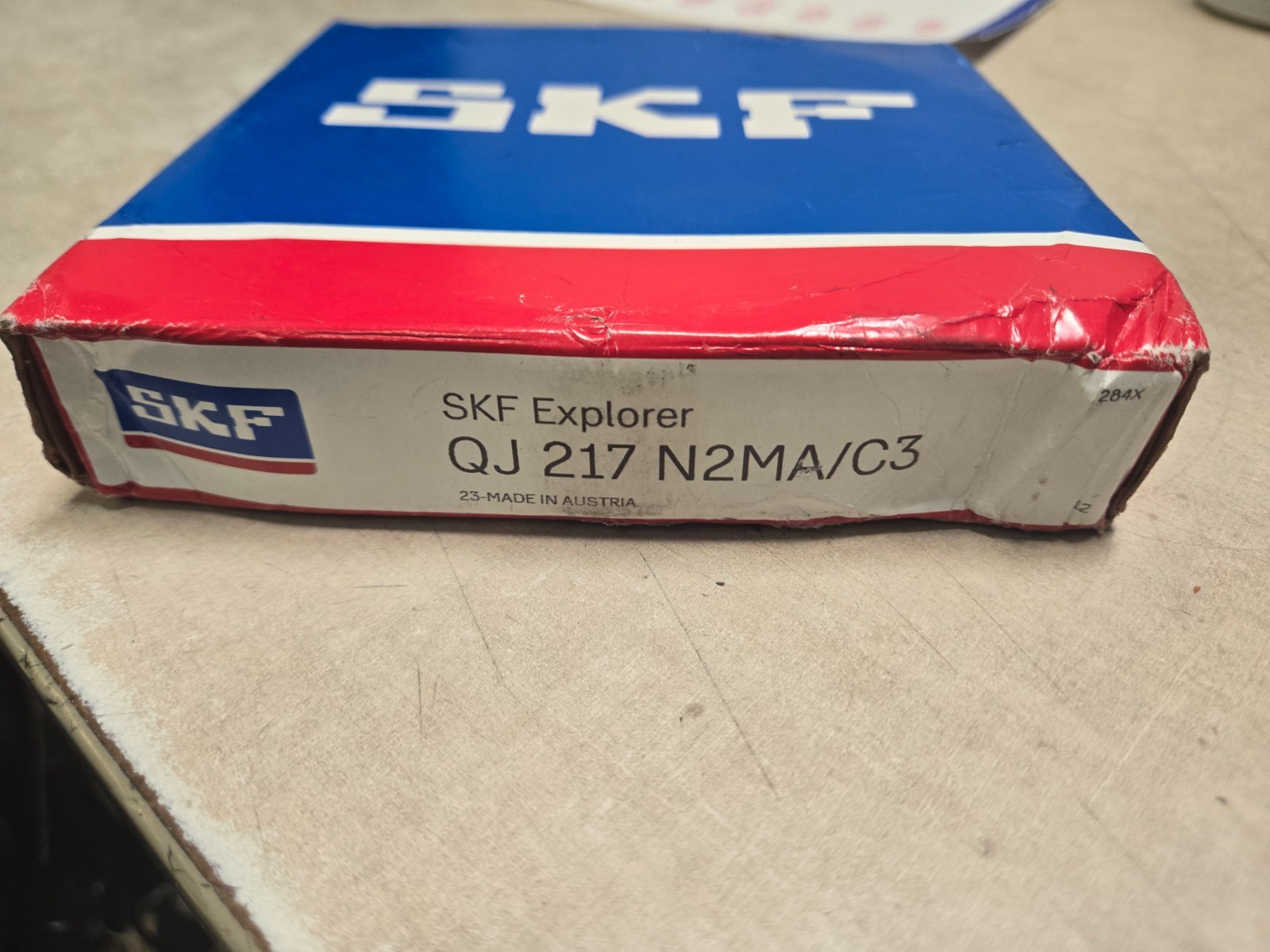 SKF QJ217 N2MA/C3 85x150x28mm Bearings Factory Sealed Genuine