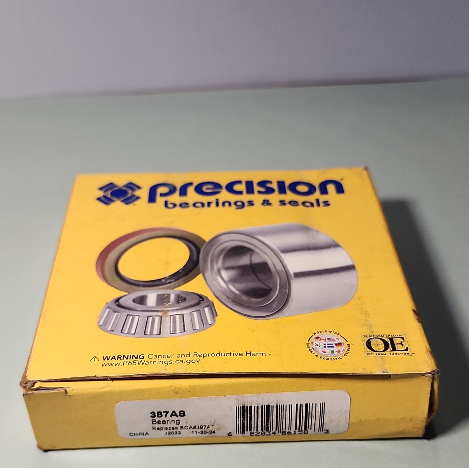 Precision 387AS Tapered Roller Bearing