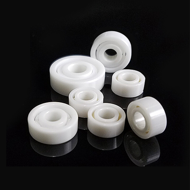 Miniature Zirconia Full Ceramic Bearing PTFE Retainer Insulate ZRO2 Non-Magnetic
