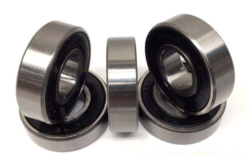 Peer 6001RS Ball Bearing Double Shield 12mm ID 28mm OD 8mm Width (Pack Of 5)