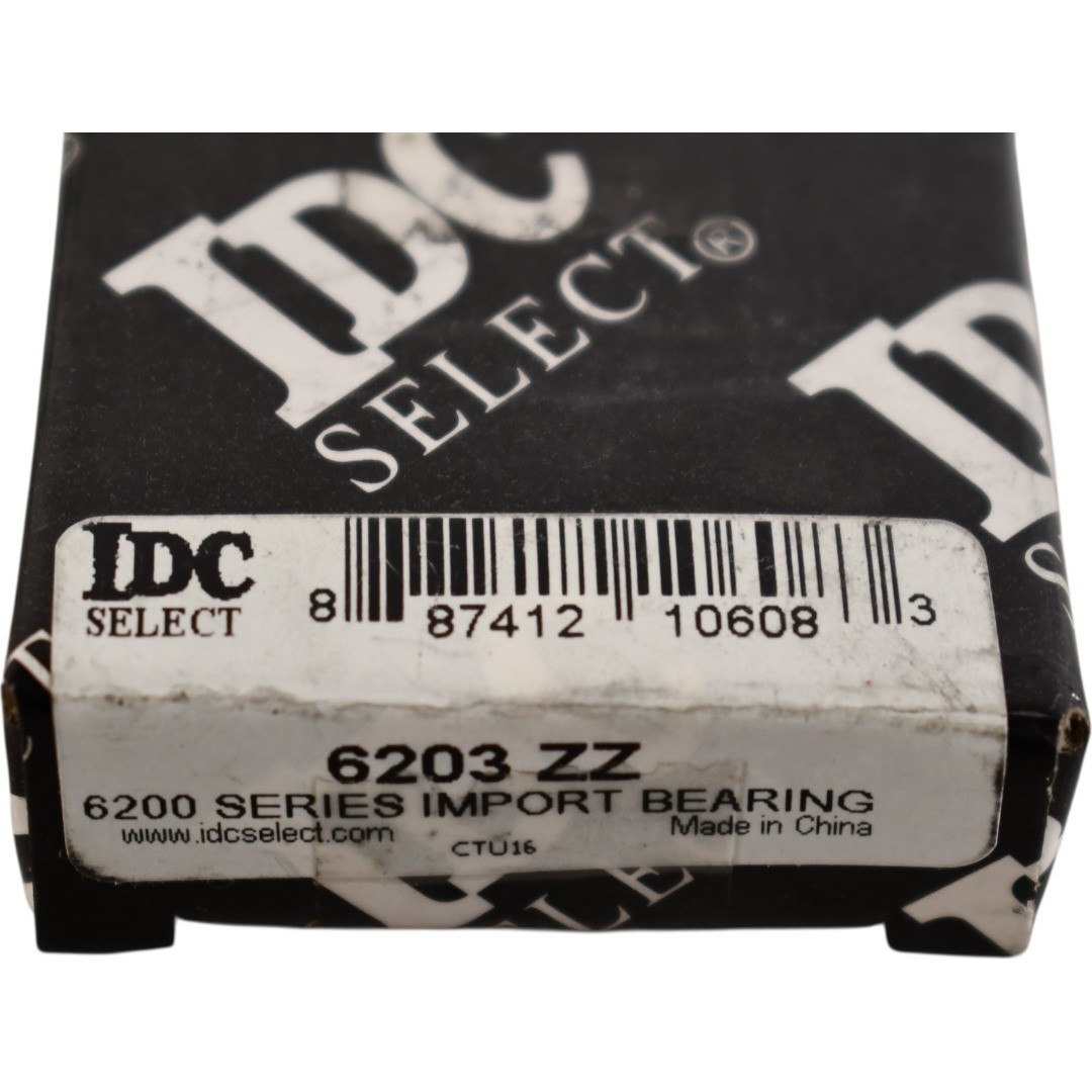 NEW IDC 6203ZZ Shielded Ball Bearing 174012mm