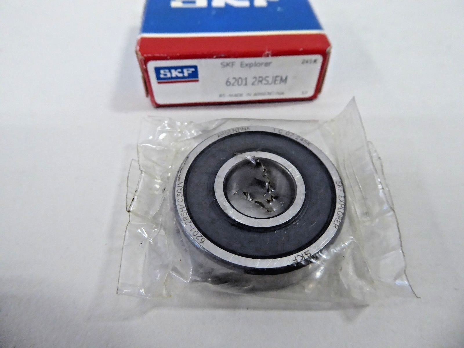SKF 6201-2RSJEM Single Row Ball Bearing