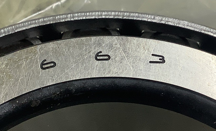 Timken Tapered Roller Bearing Cone 663-20024, 3.25″ ID, 1.625″ Width (r43)