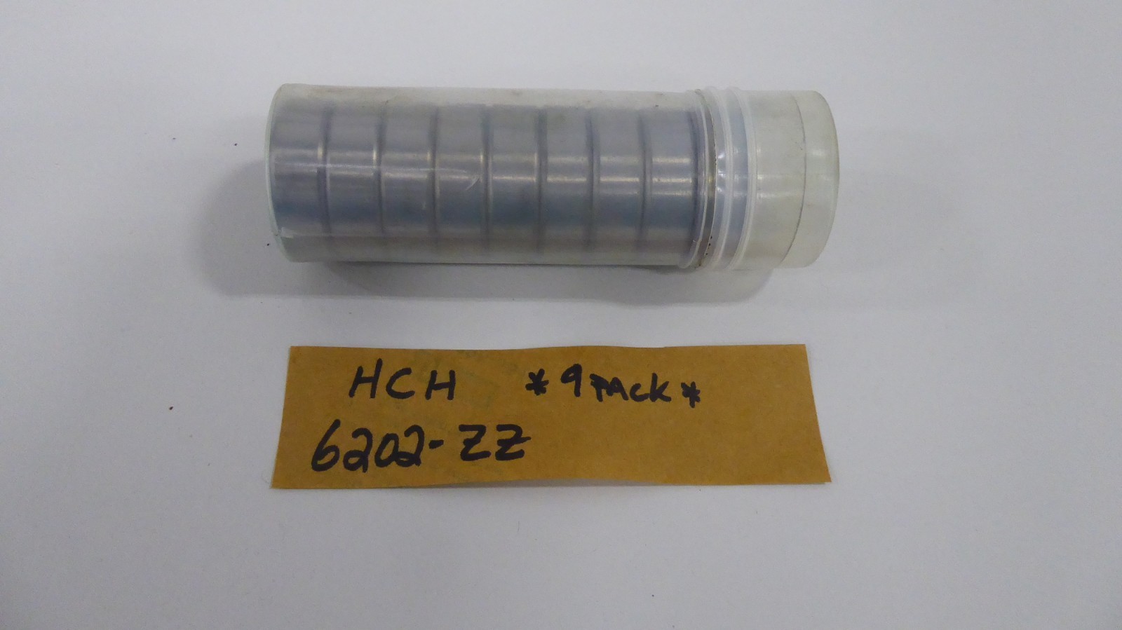 HCH 6202-ZZ Ball Bearing Double Shielded (Pack of 9) 6202ZZ