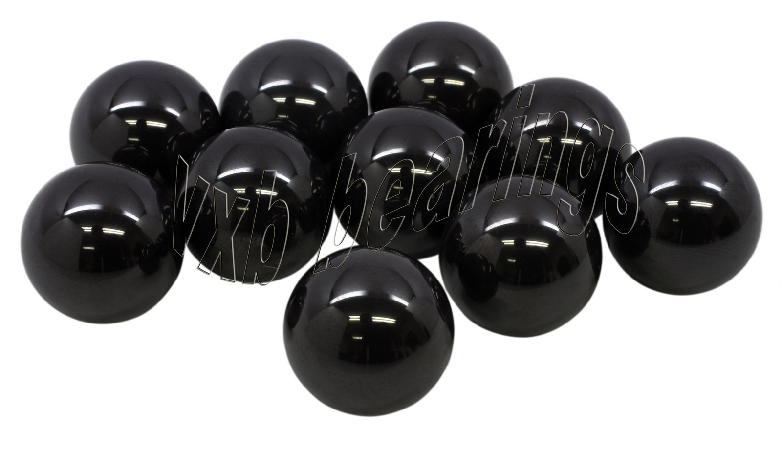 10 Ceramic Bearing Balls 3/8″inch 9.525mm Silicon Nitride Bicycle 0.375″ Si3N4
