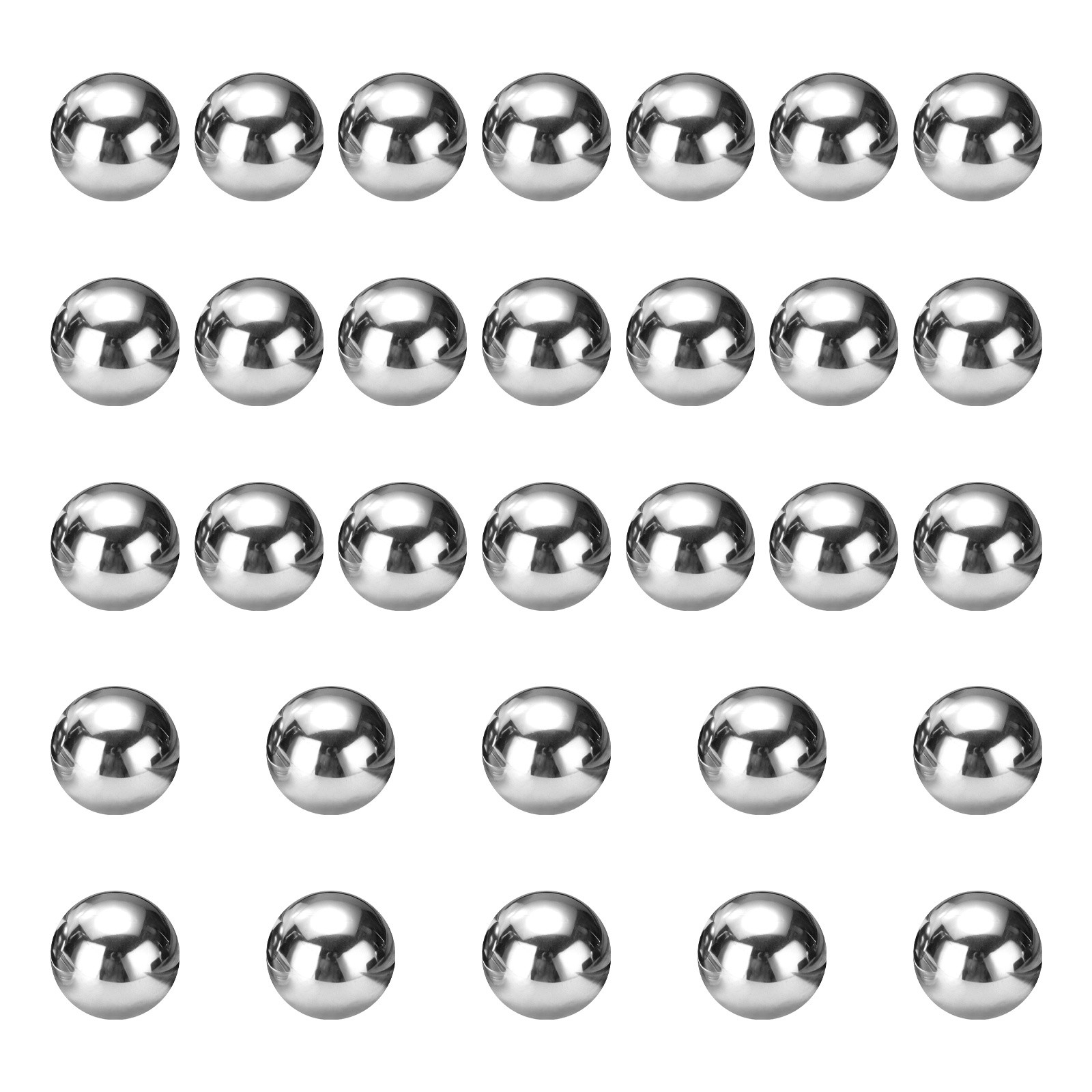 500pcs Precision Balls 8mm Diameter G200 Solid Chrome Steel Bearing Balls