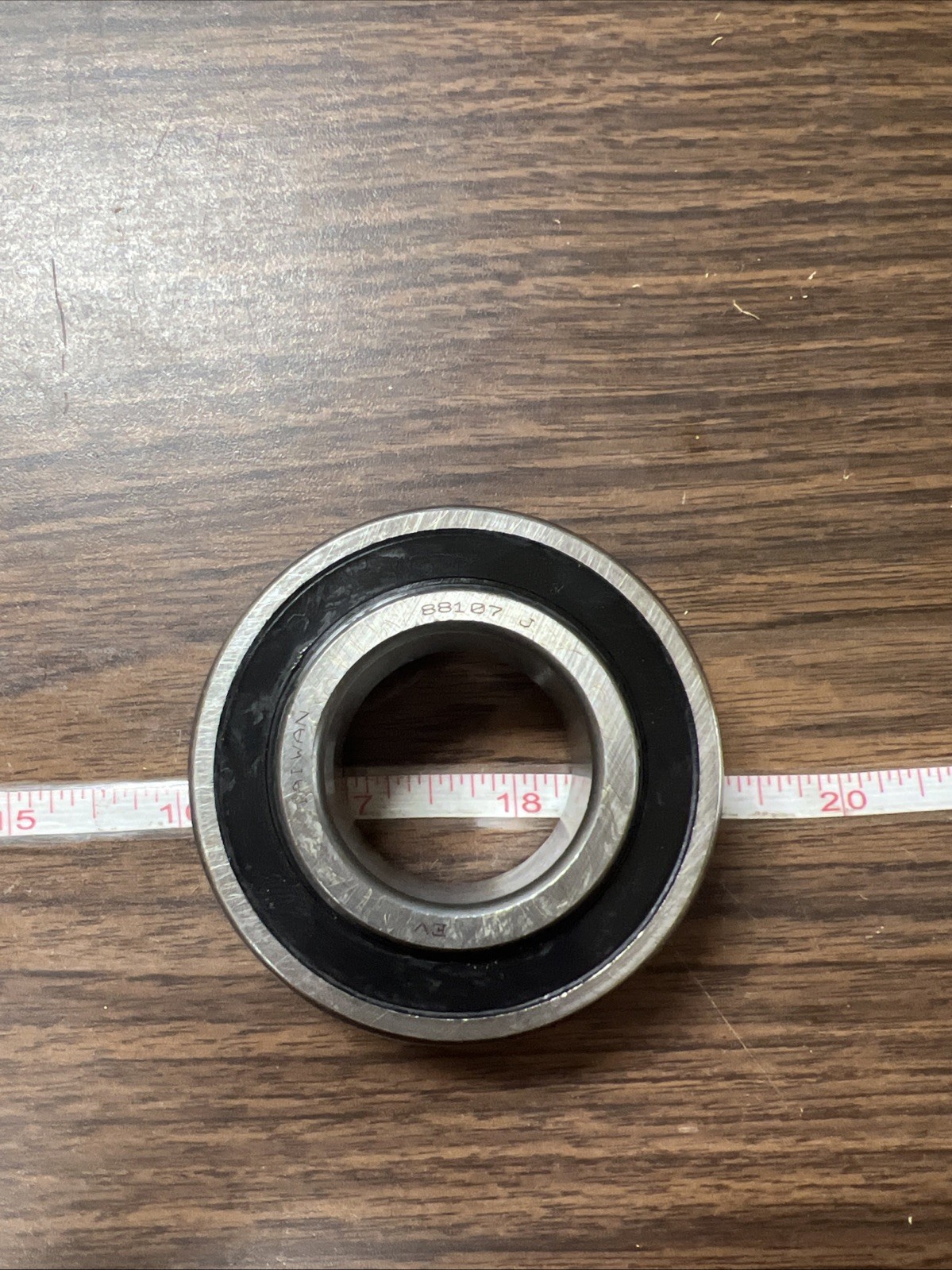 NOS Aftermarket Bearing 88107 With Rubber Seal 1.378” ID X 2.835” OD