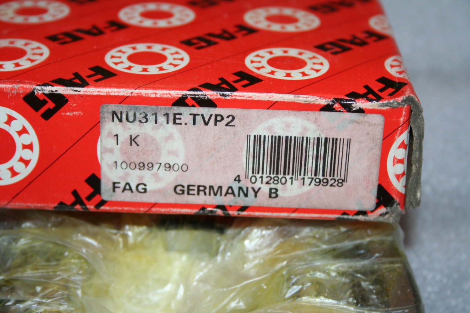 FAG NU311E.TVP2 Cylindrical Roller Bearing 55 mm ID 120 mm OD * NEW *