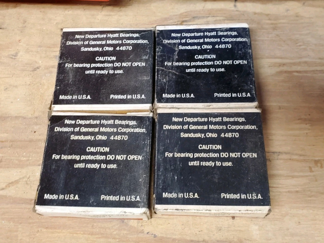 LOT OF 4 PCS DELCO NDH 3305 Bearing MADE IN USA