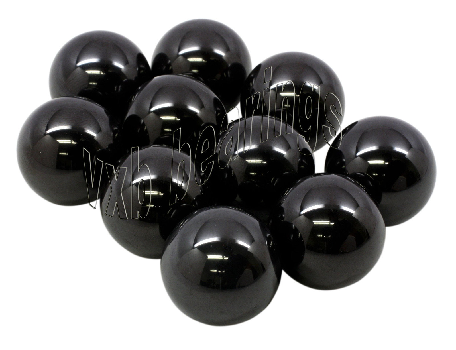 10 Ceramic Bearing Balls 3/8″inch 9.525mm Silicon Nitride Bicycle 0.375″ Si3N4