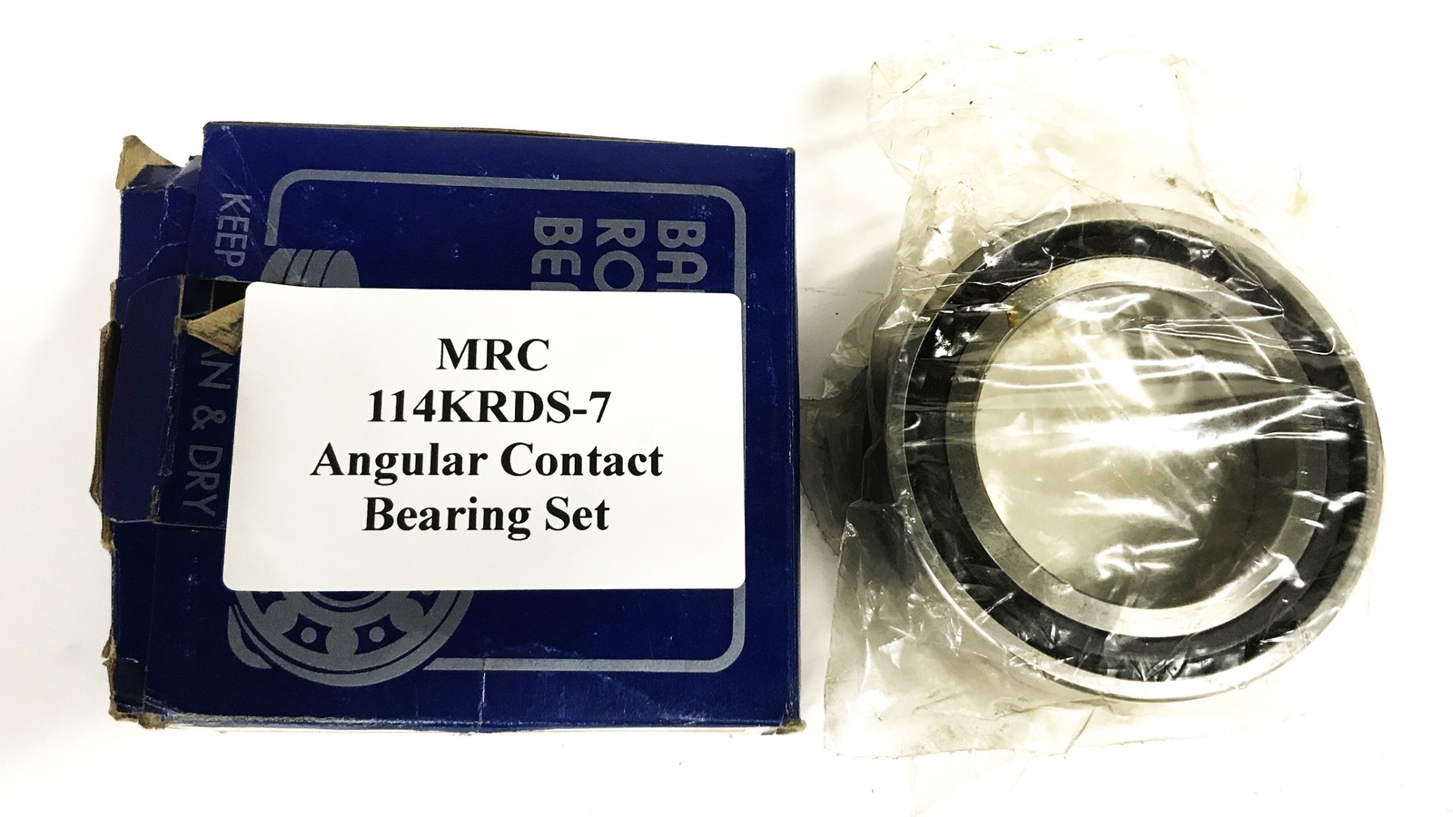 MRC Angular Contact Bearing Set 114KRDS-7 NOS