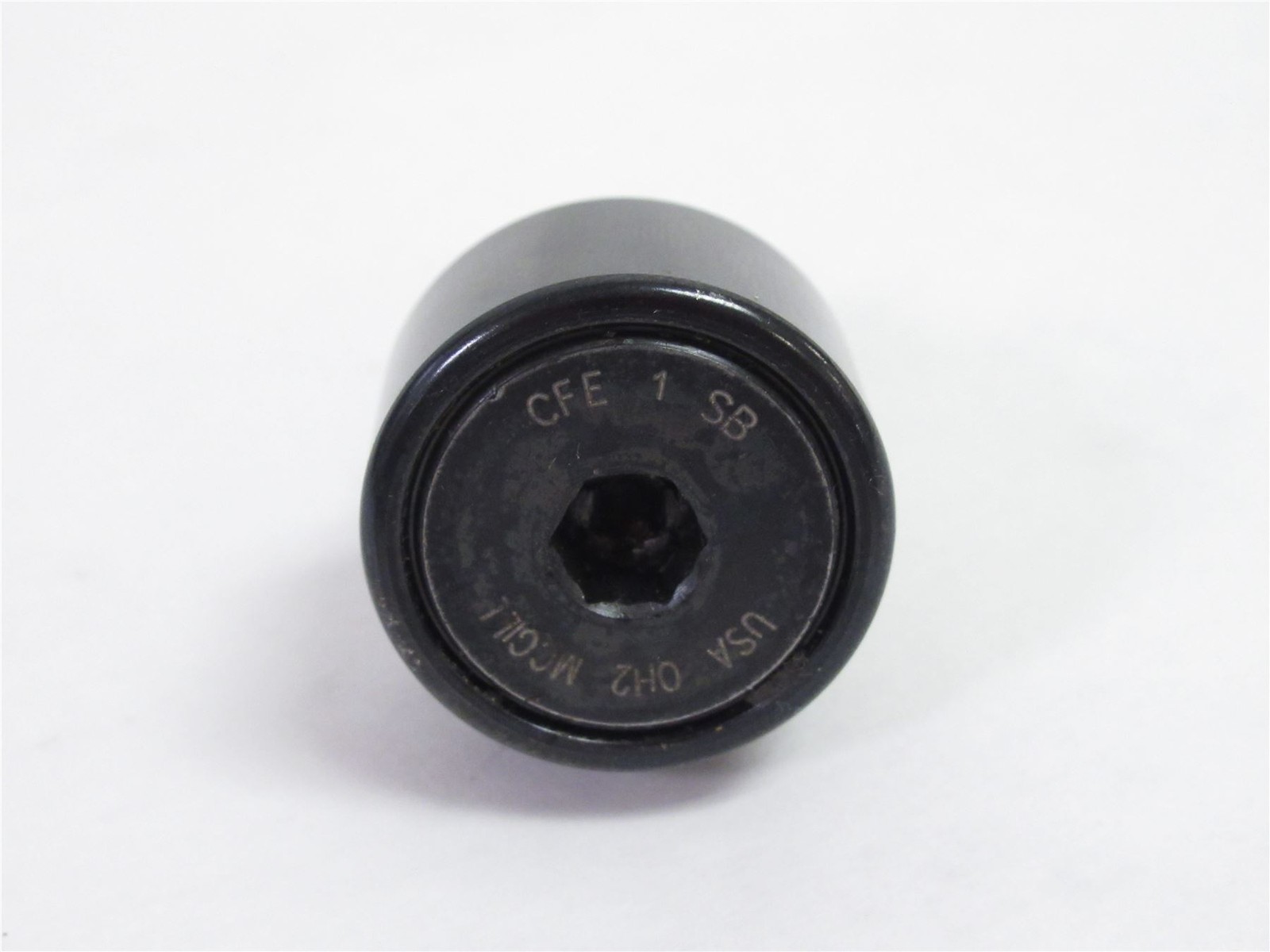 232743 Old-Stock; McGill CFE-1-SB Flat Cam Follower; Roller: 1″OD x 5/8″ Wide