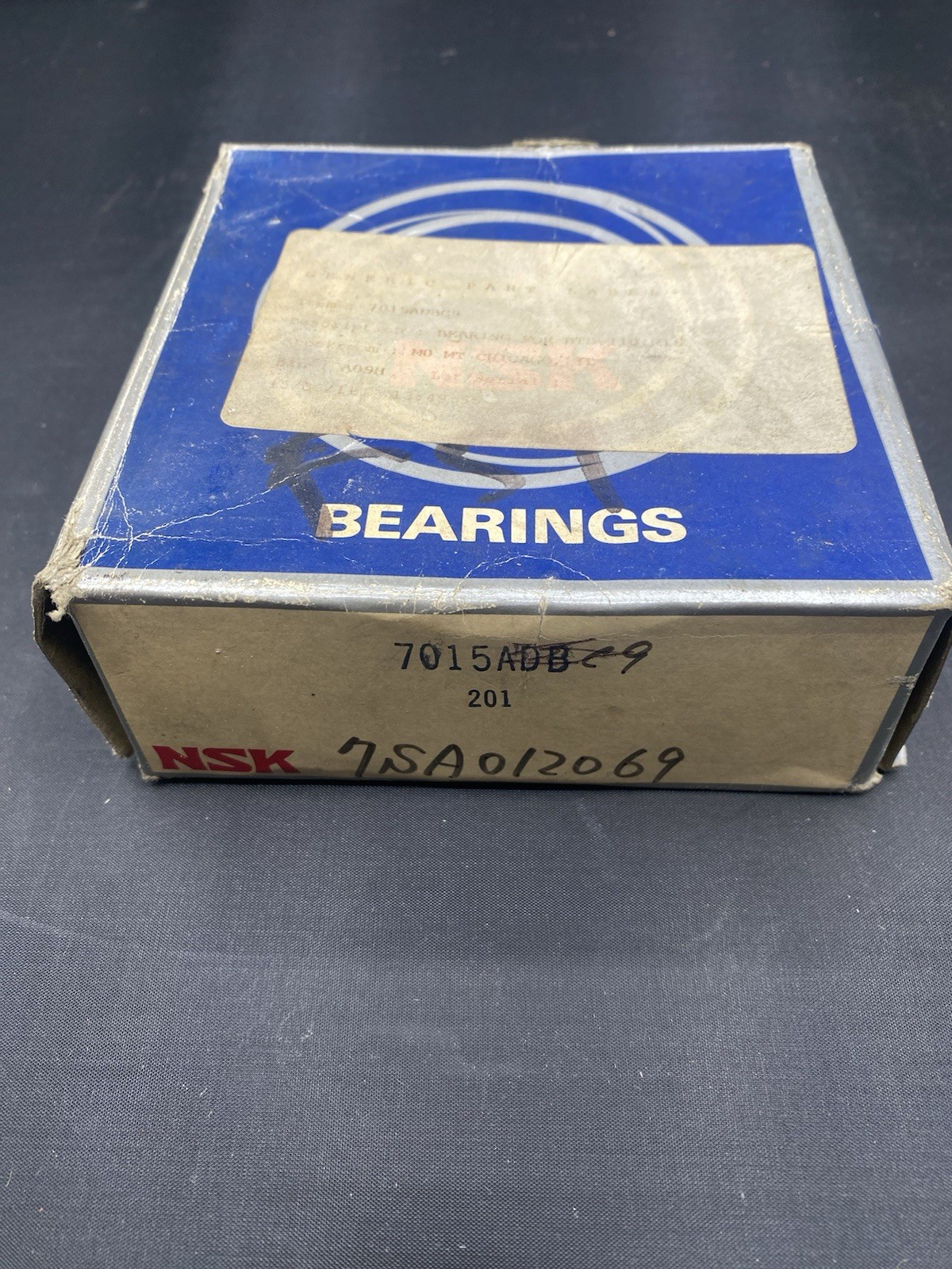 NTN 7015 Angular Contact Bearings 1 Pair Come In NSK Box NOS B3