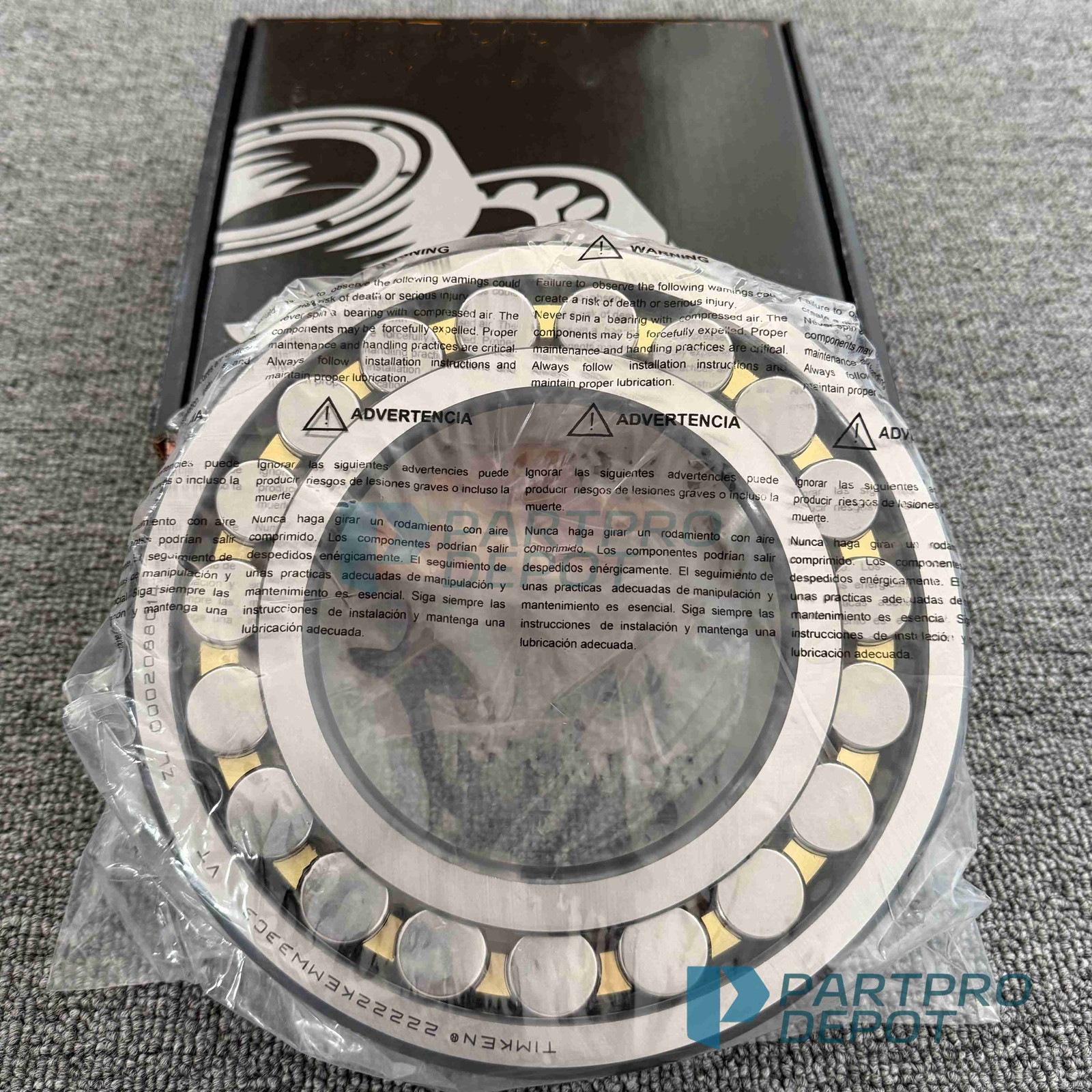 New Spherical Roller Bearing 22222KEMW33C3 Fits For Timken 110 x 200 x 53 mm