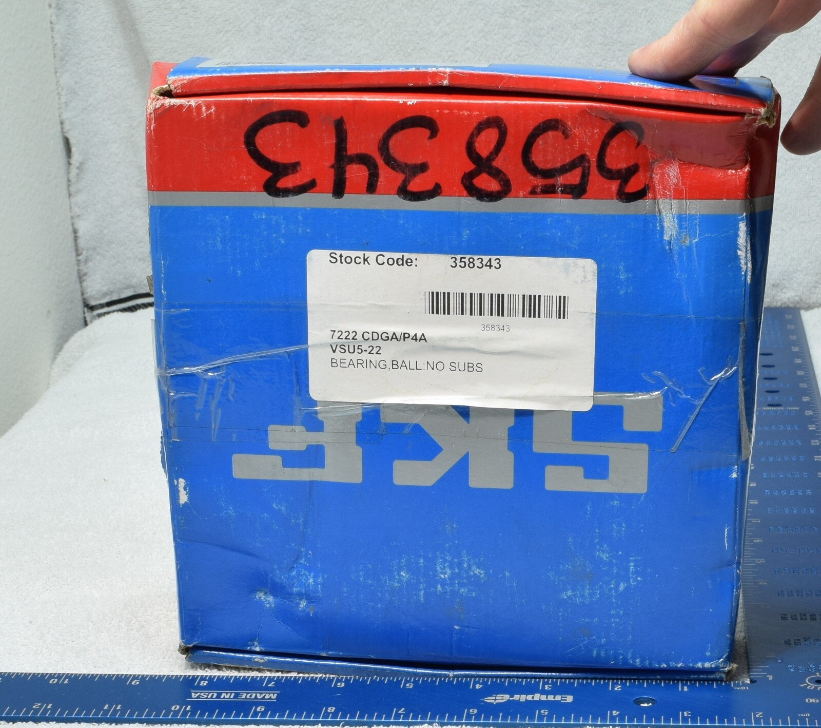 SKF Spindle bearings 7222 CDGA/P4A ID 110mm AD 200mm width 38mm