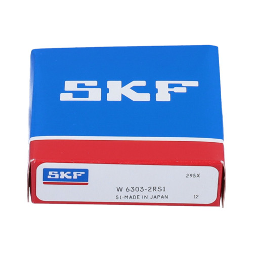 W6303-2RS1 SKF 17 x 47 x 14 mm DEEP GR. BALL SINGLE ROW, SS