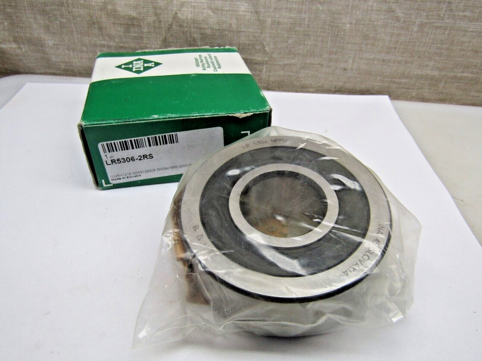 INA LR5306-2RS 30mm X 80mm X 30.2mm Sealed Support Track Roller Bearing