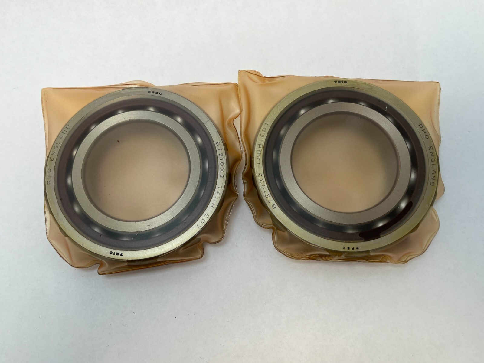 RHP 7210CTDUHP4 Bearing 50x90x20mm 7210-C-T-DUH-P4 B7210X2TADUHEP7 England 2 Pcs