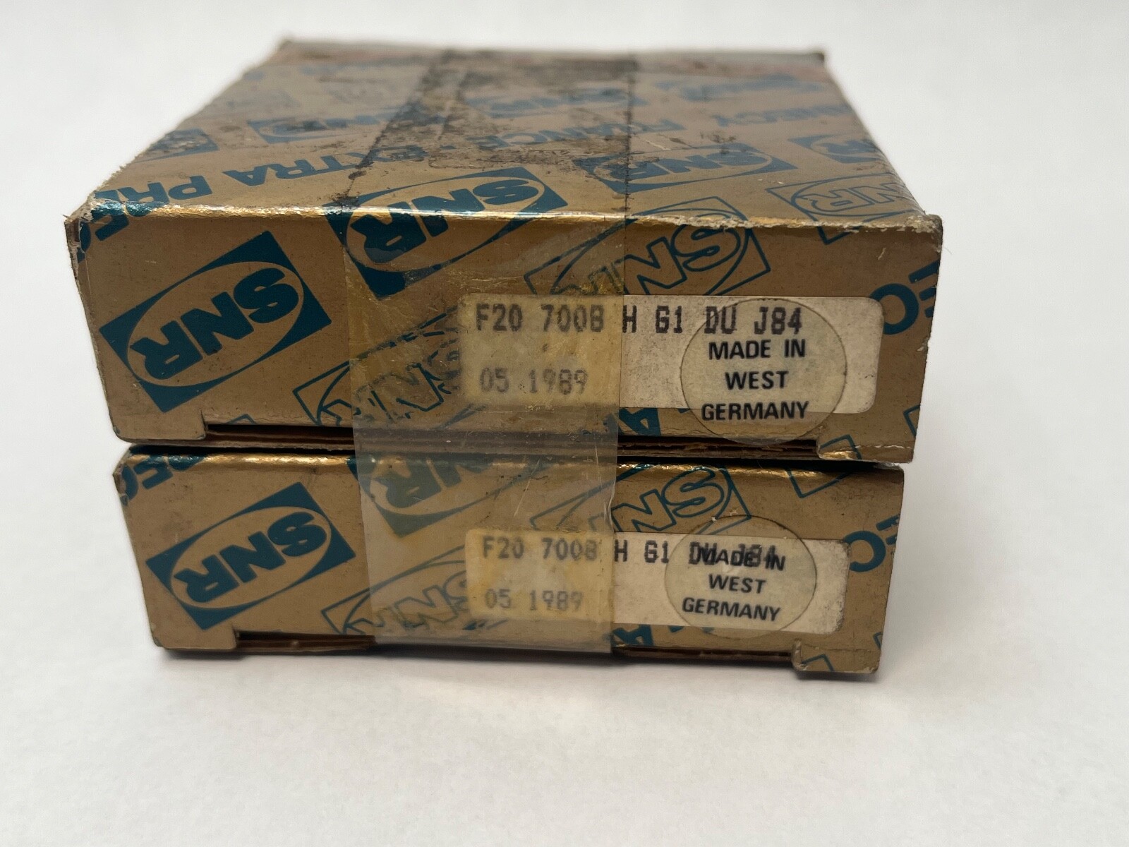 SNR 7008HG1DUJ84 Bearing 40x68x15 mm 7008E-T-DUM-P4 7008-H-G1-DU-J84 France 2Pcs