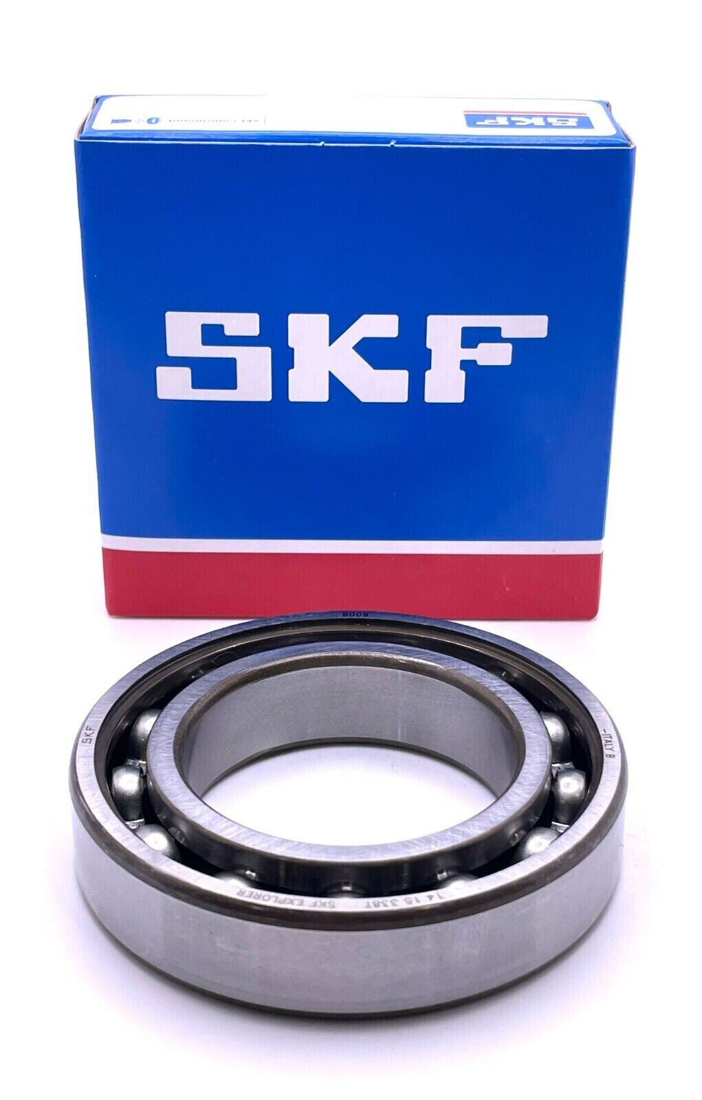 SKF 6009 DEEP GROOVE BALL BEARING, OPEN TYPE, NO SEALS 45x75x16 mm