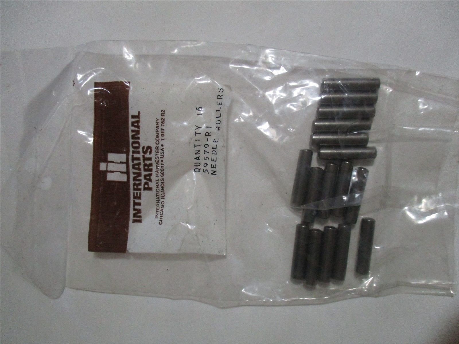 16 IH International Needle Rollers 59579-R1 Size 0.225″ x 0.985″ Spherical Ends