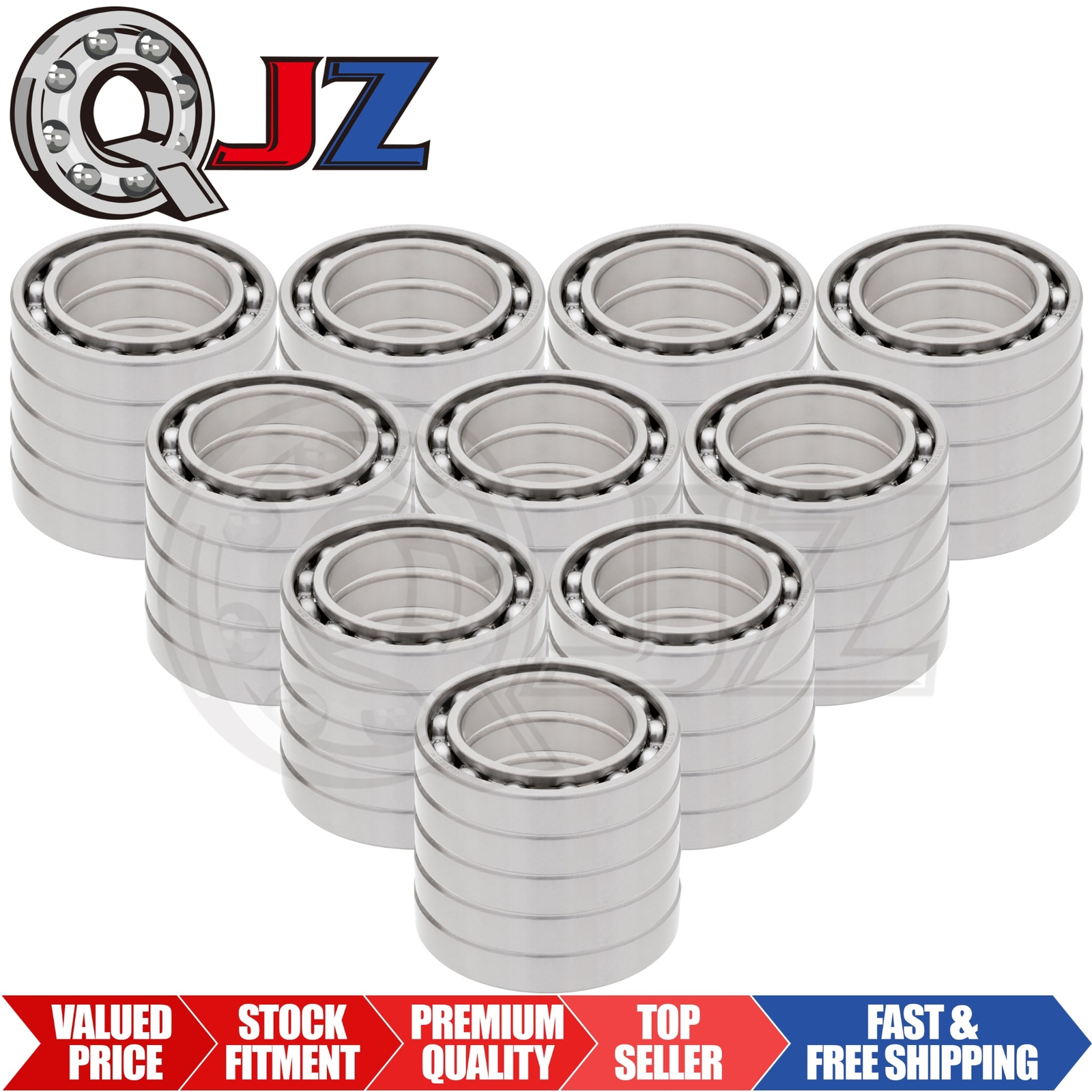 [Qty.50] 6016-OPEN Deep Groove Radial Ball Bearing [80mm ID x 125mm OD x 22mm W]