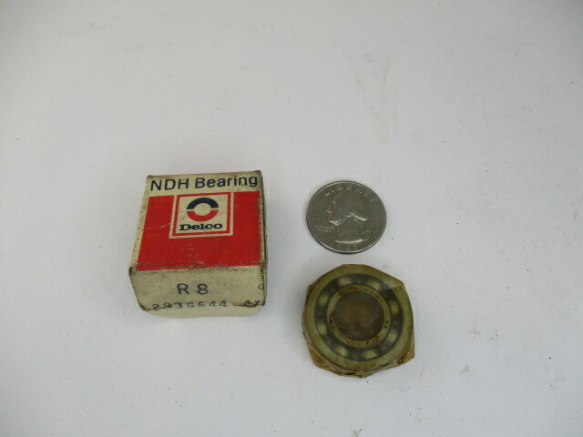 New – NDH # R8 Ball Bearing 1-1/8″ OD x 1/4″ Thk x 1/2″ ID GM Delco USA NOS
