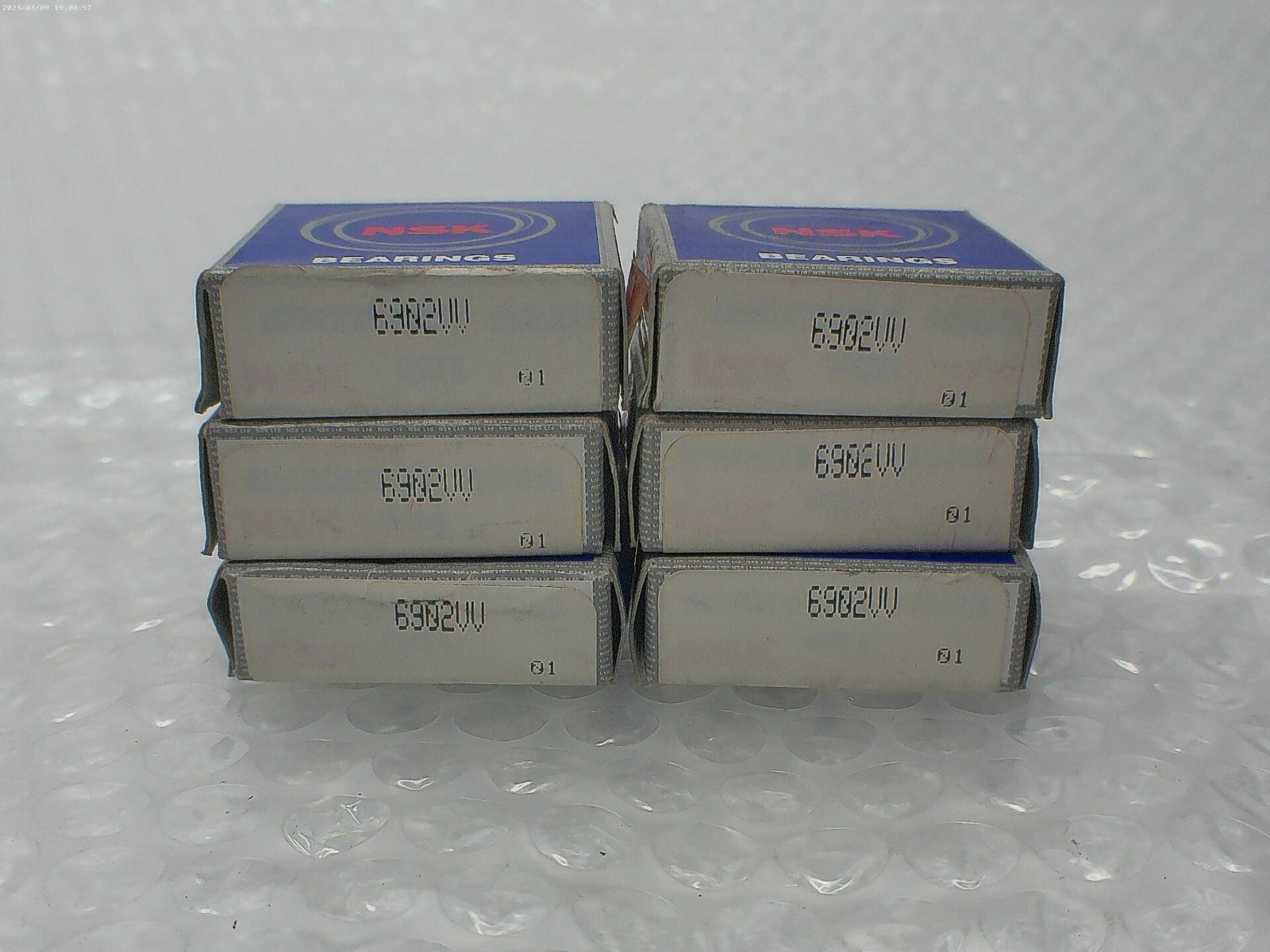 NSK 6902VV BEARING LOT OF 6 NSMP