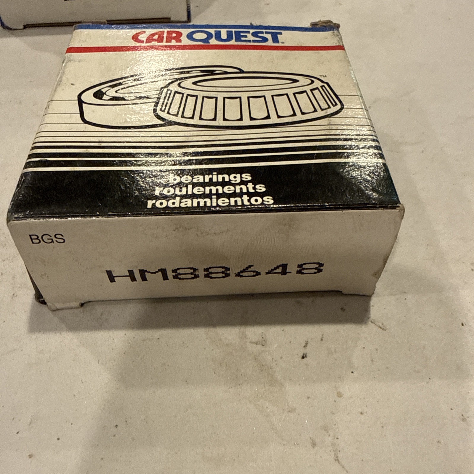 Bca HM88648 bearing cone, made in USA , 🇺🇸 Carquest Box , Free Shipping!