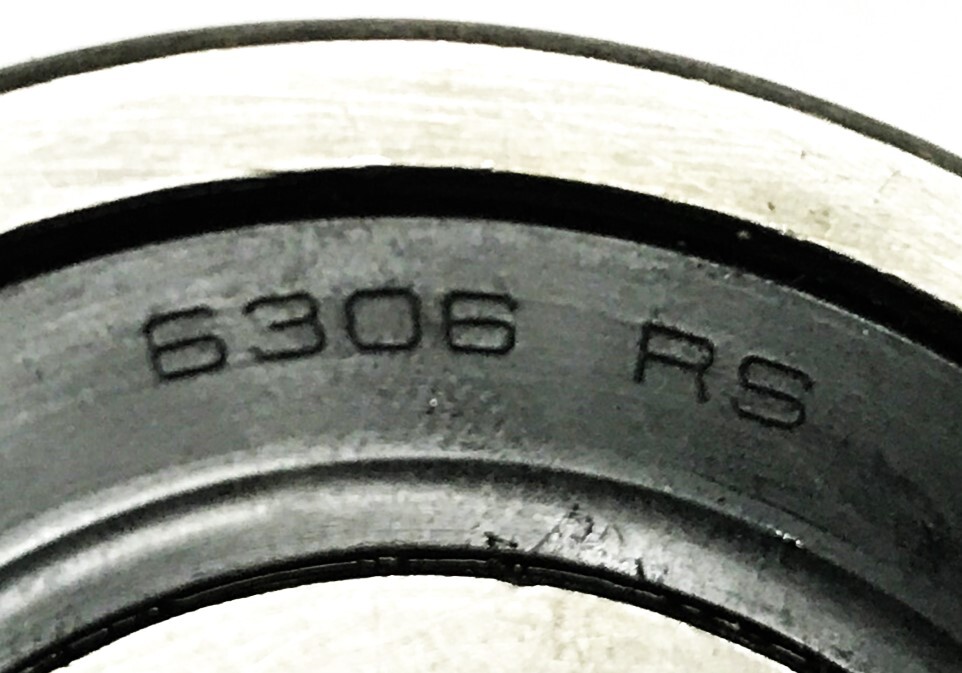FAG Rubber Sealed Ball Bearing 6306-RS [Lot of 3] NOS