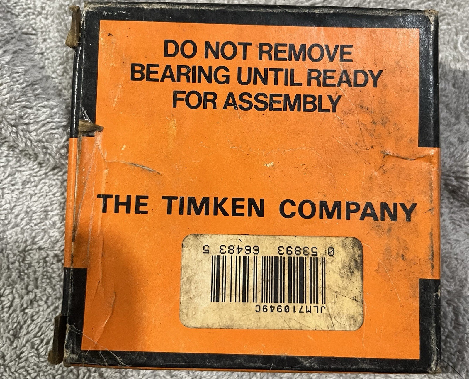 Timken Tapered Roller Bearing JLM710949C 31x96x10.96mm Steel