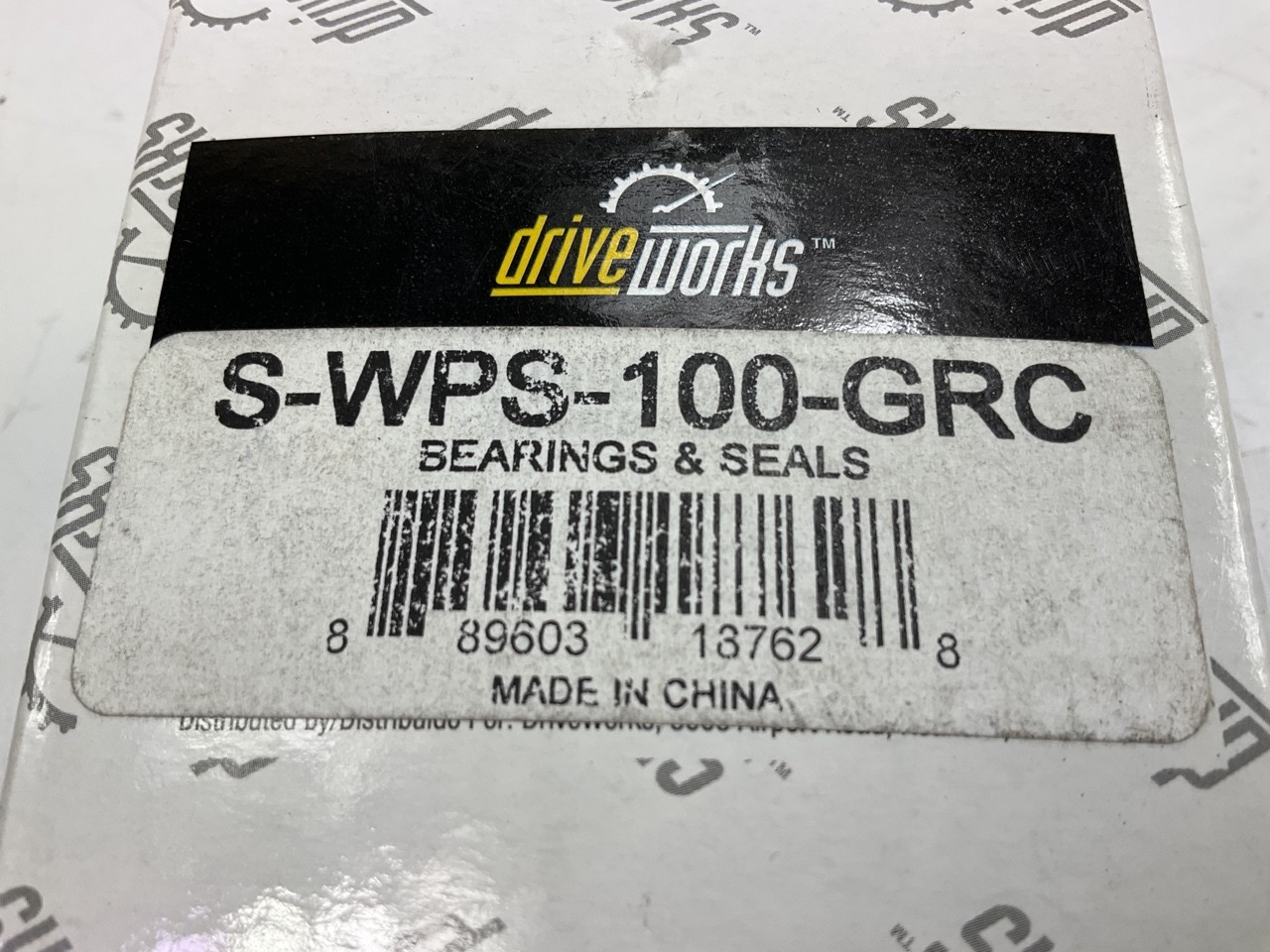 Drive Works S-WPS-100-GRC Insert Bearing W/ Lock Collar, 2.0472″ OD X 1.00″ ID
