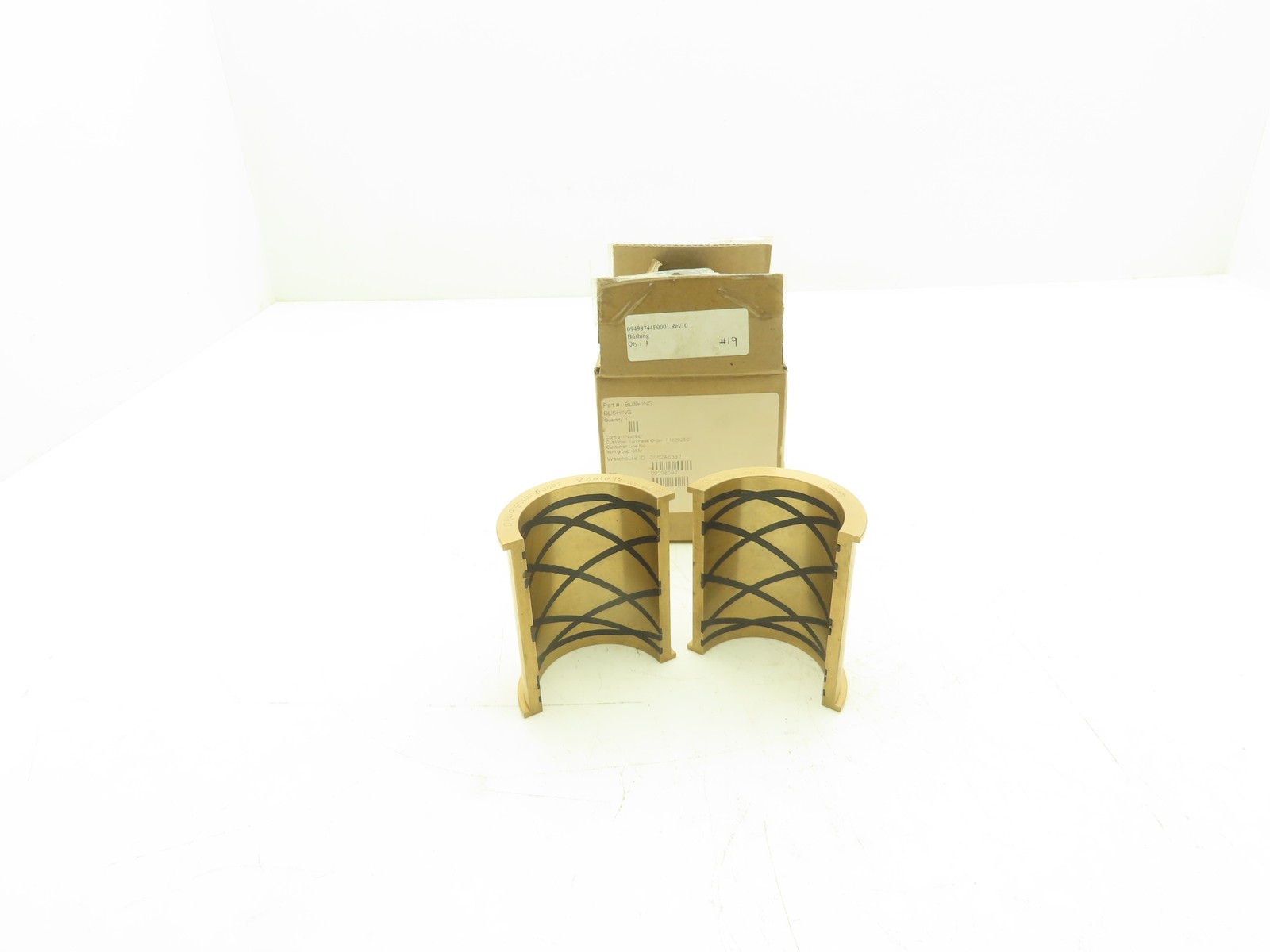 09498744P0001 Bronze/Brass Bushing 63.65mm ID x 76.15mm OD x 95.25 Width