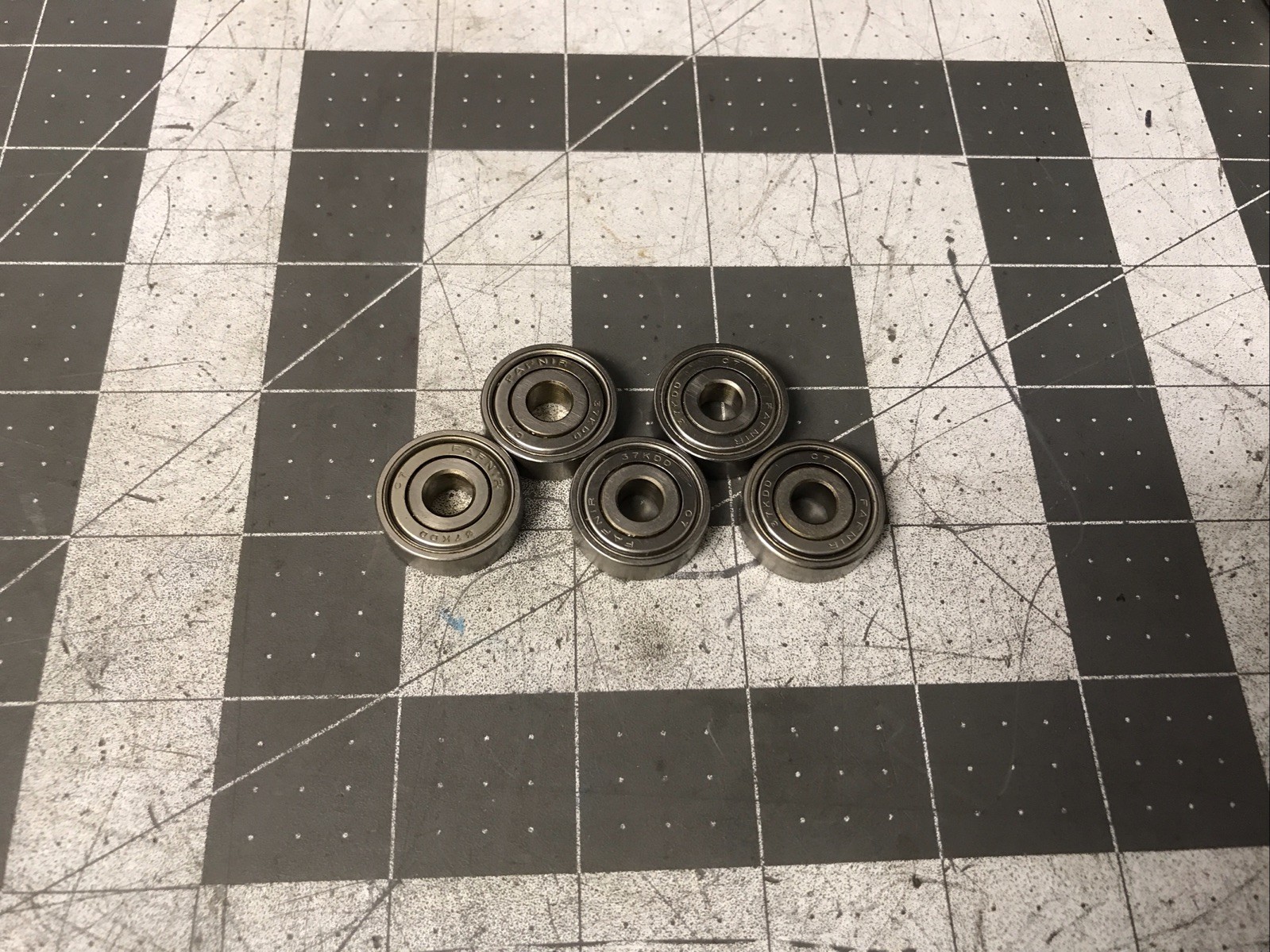 Fafnir 37KDD Deep Groove Ball Bearing Double-Shield(Lot Of 5)(LB69W)