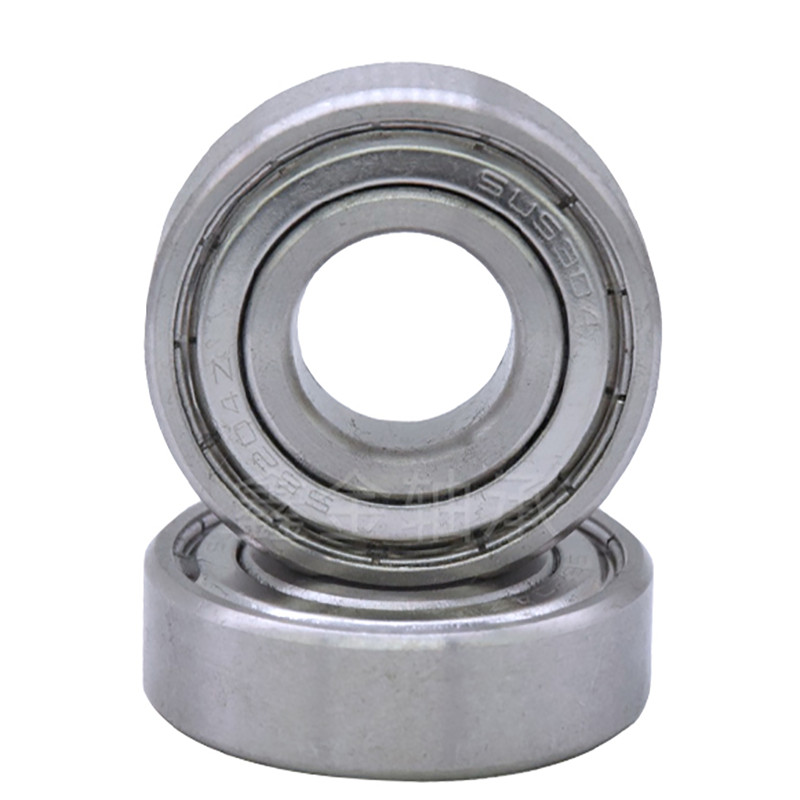 6000ZZ-6210ZZ Deep Groove Ball Bearing 440 / 304 Stainless Steel Choose Size