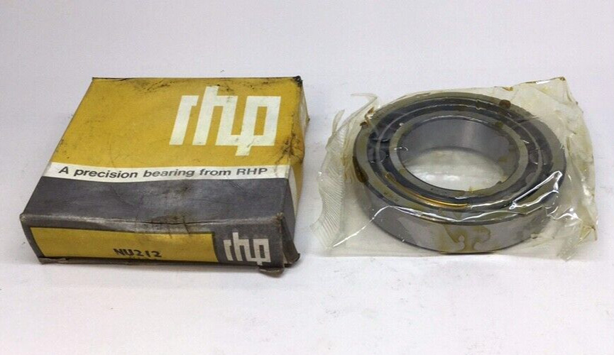 RHP NU212 Cylindrical Roller Bearing 60mm ID X 110mm OD X 22mm W NU-212