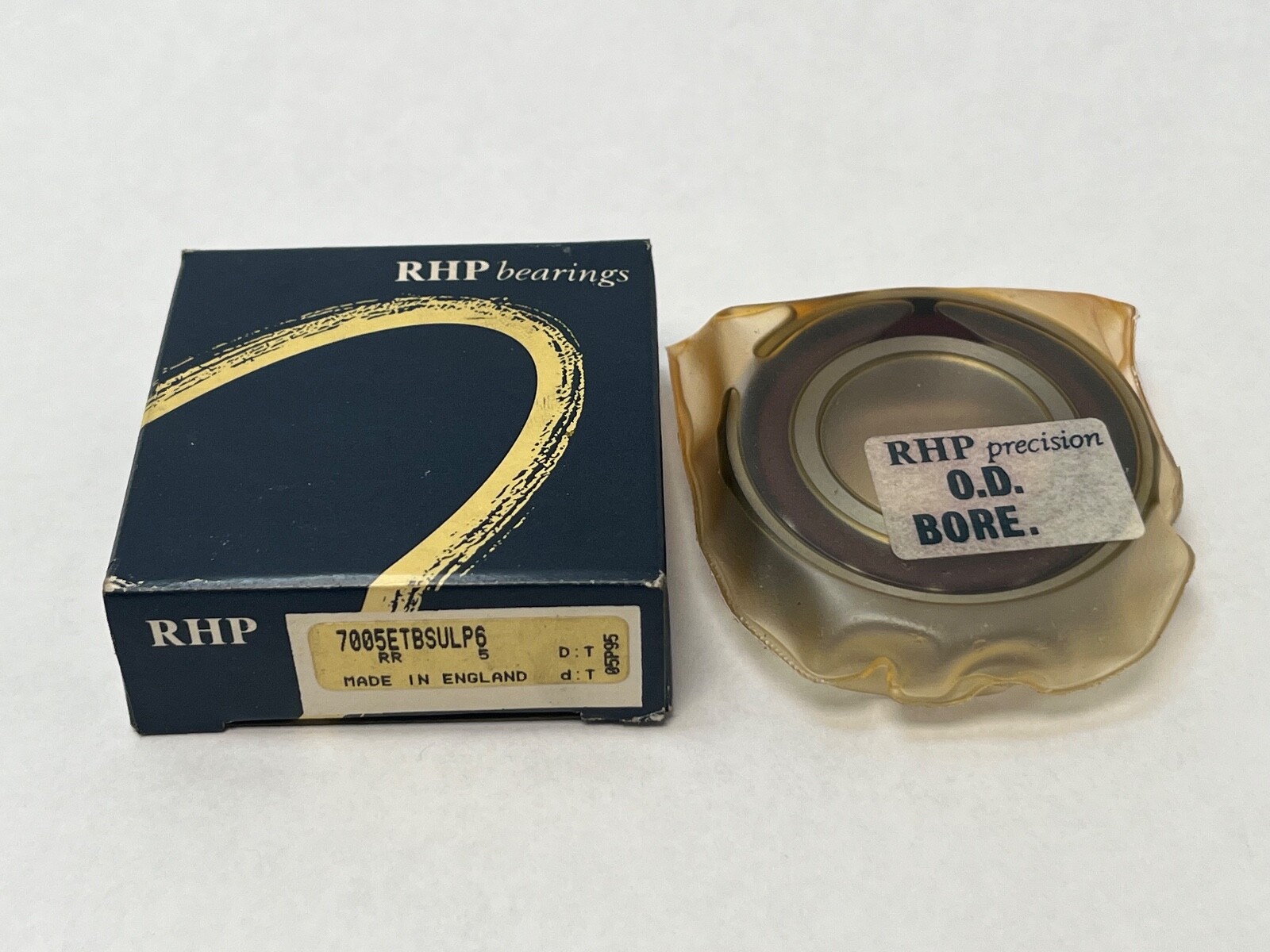 RHP 7005ETBSULP6 Bearing 25x47x12 mm 7005E 7005-E-TB-SUL-P6 England 2 Pcs