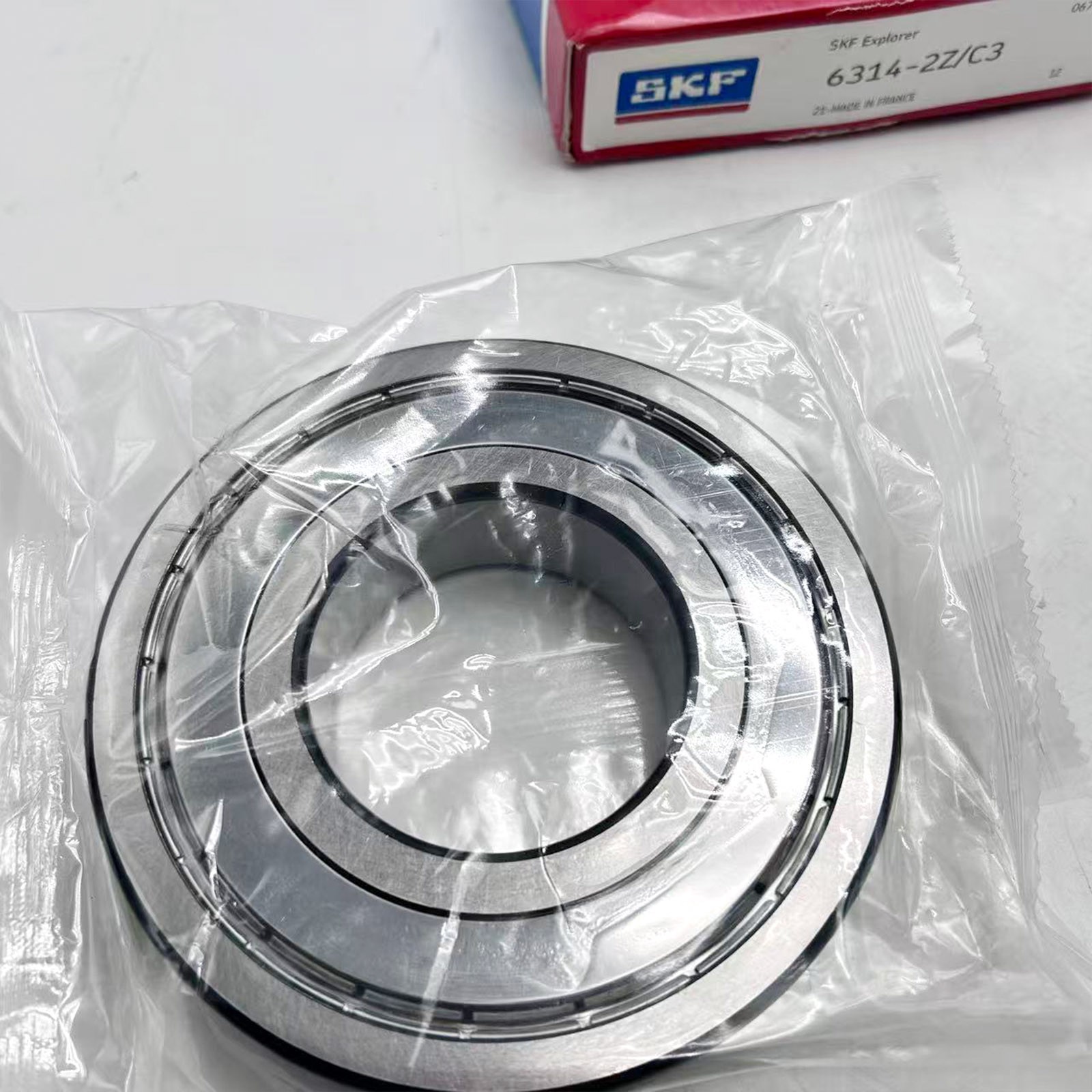 New 6314-2Z/C3 Deep Groove Ball Bearing for SKF 70 X 150 X 35 Mm 2Z / ZZ Steel