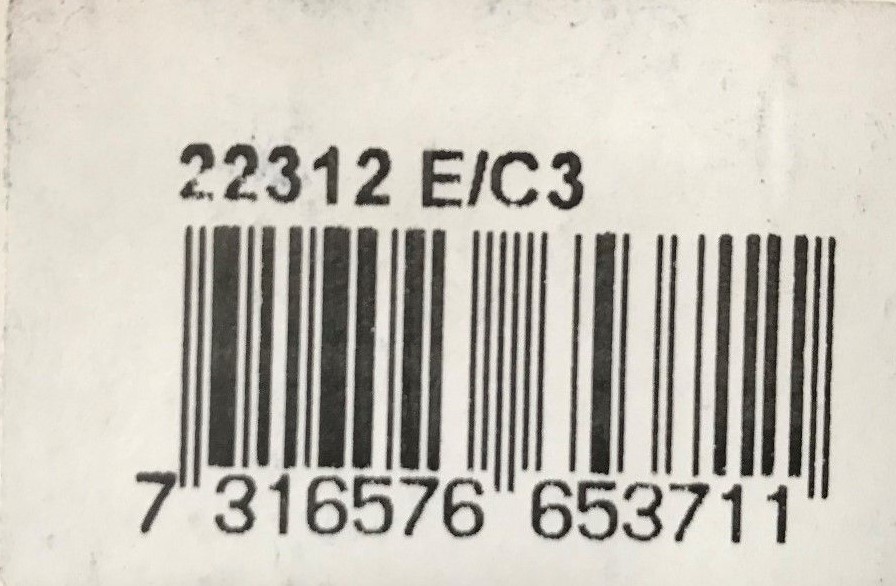 22312-EC3 SKF Spherical Roller Bearing 60x130x46 (mm)