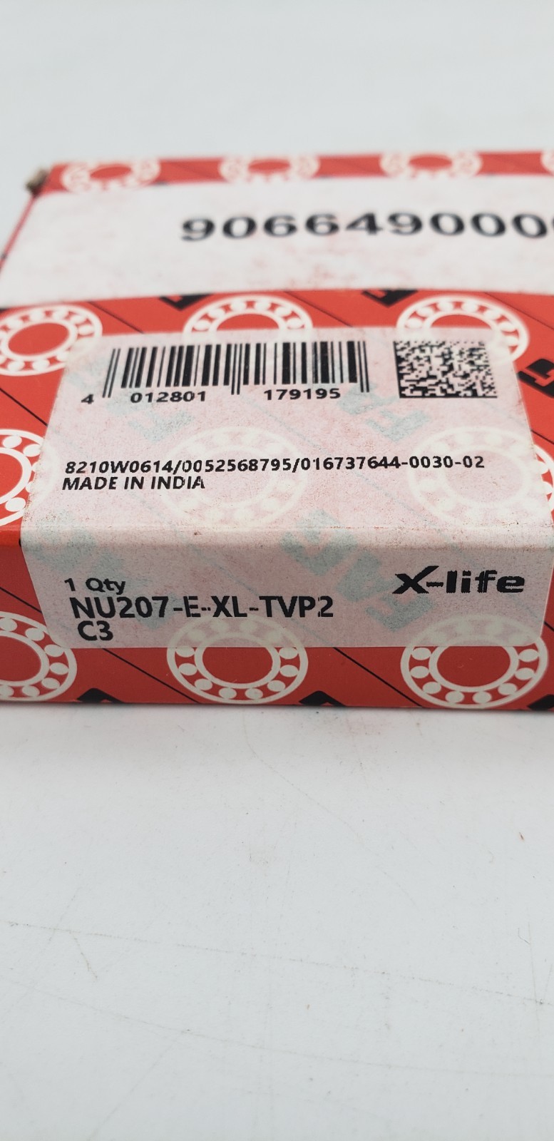 New (1) FAG NU207-E-XL-TVP2-C3 Cylindrical Roller Bearing 35x72x17mm India