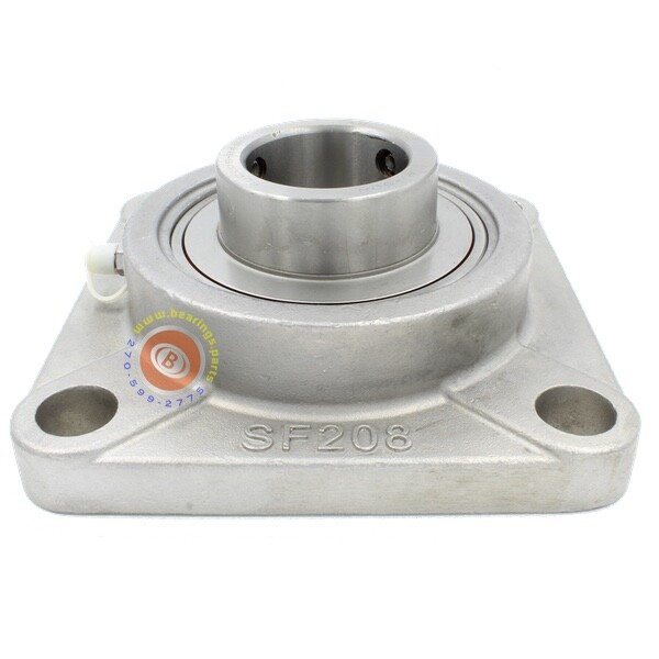 SUCSF208-24 Stainless Steel 1-1/2" ID 4-Bolt Flange Bearing – Hi-Sun