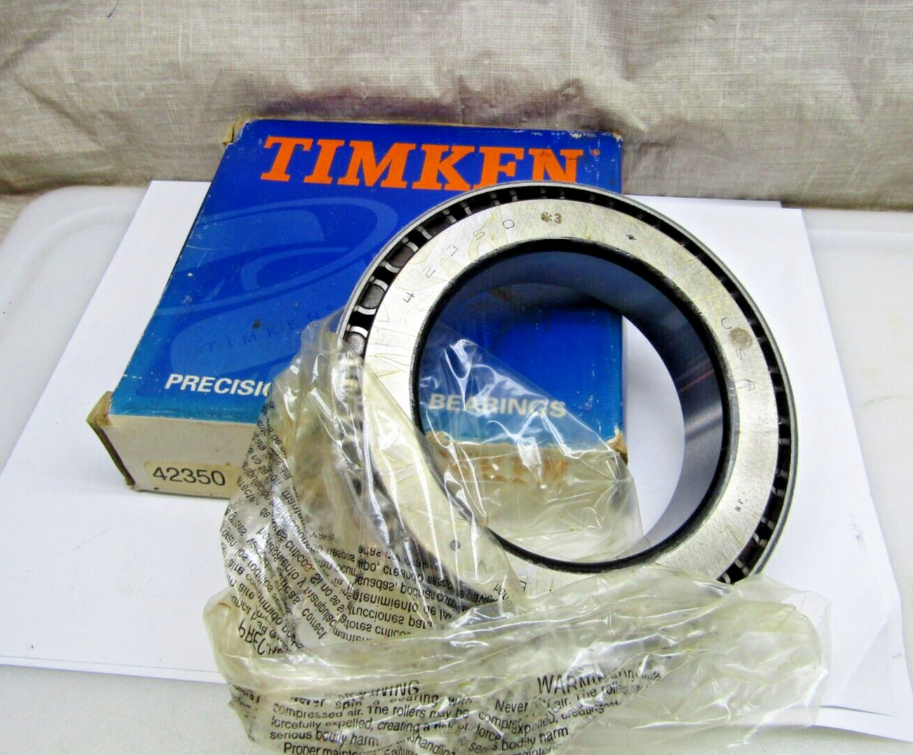 Timken 42350-3 *3 Class 3 Precision Tapered Roller Bearing Cone