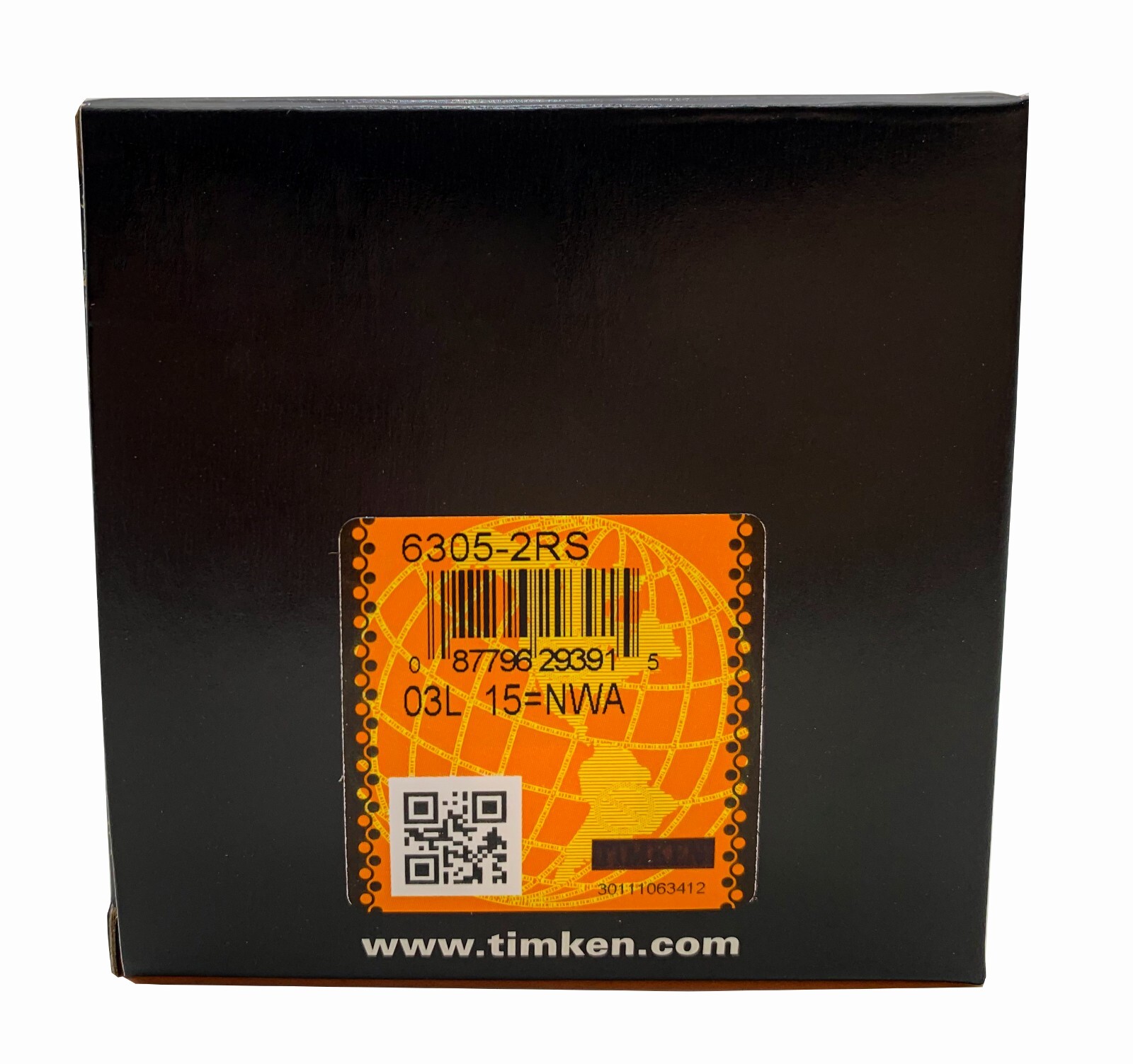 2PCS USA Brand TIMKEN 6305-2RS 25X62X17MM Double Rubber Seal Ball Bearings