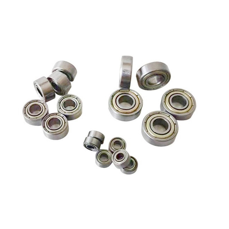 Miniature Ball Bearings Single Row Deep Groove Bearings ID 2mm-45mm, OD 5mm-75mm