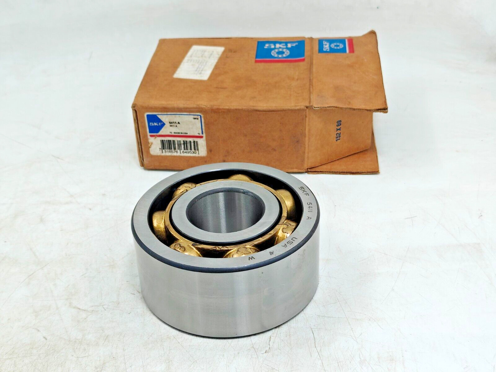 5411A SKF Double Row Angular Contact Bearing 55x140x63.5mm SKF 5411 A / 3411A