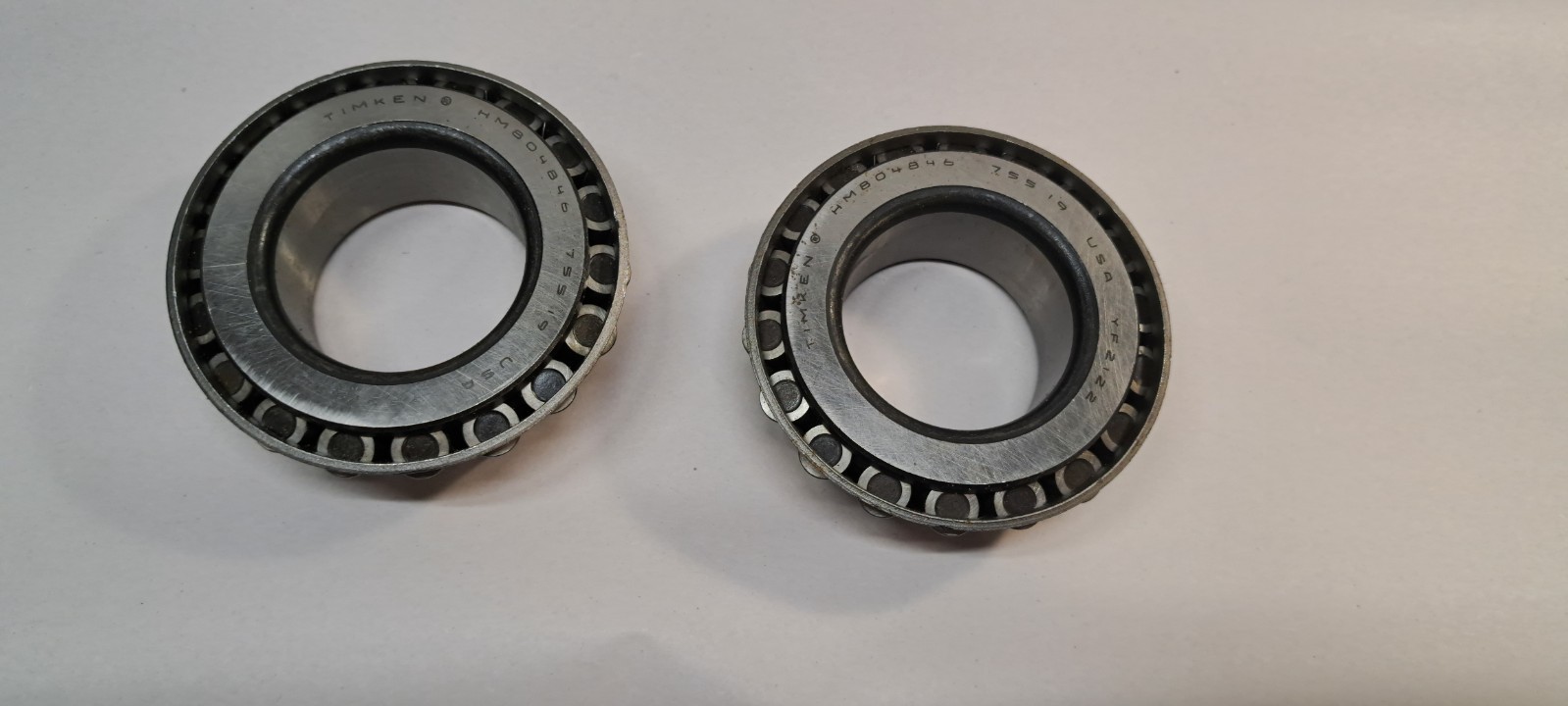 LOT OF 2 HM804846 Timken Pinion Bearing