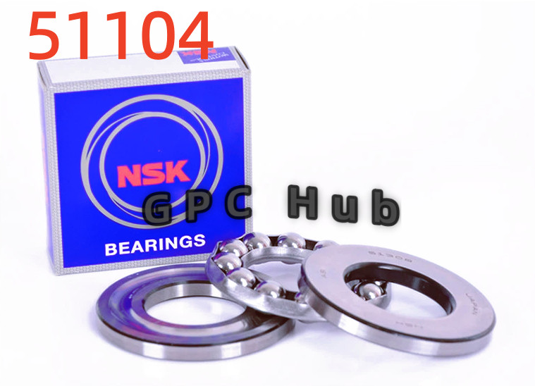 1PCS Brand New NSK 51104 Single Row Thrust Ball Bearing 20x35x10mm Fast ship
